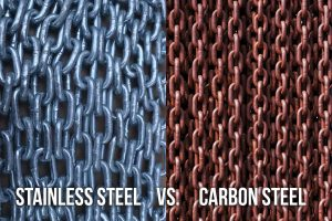 comparison diagram between stainless steel and carbon steel
