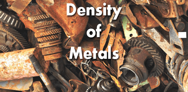 density of metals