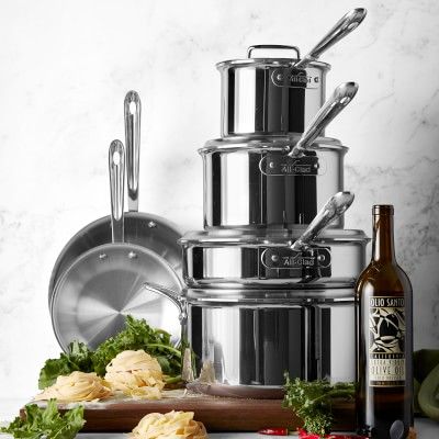 Stainless-Steel Cookware Set